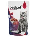 BesPet Adult Jelly Pouch Biftekli Kedi Maması 85 Gr