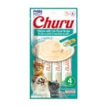 Ciao Churu Cream Tavuklu & Yengeçli Kedi Ödül 4x14 Gr