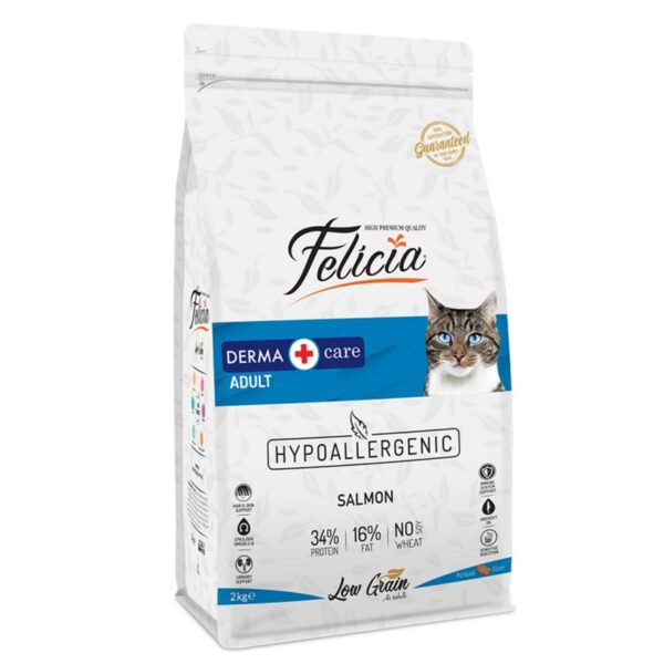 Felicia Somonlu & Pirinçli Yetişkin Kedi Maması 2 Kg