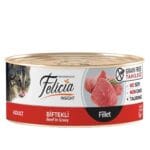 Felicia Tahılsız Biftekli Fileto Kedi Konserve 85 Gr