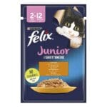 Felix Junior Tavuklu Yavru Kedi Yaş Mama 85 Gr