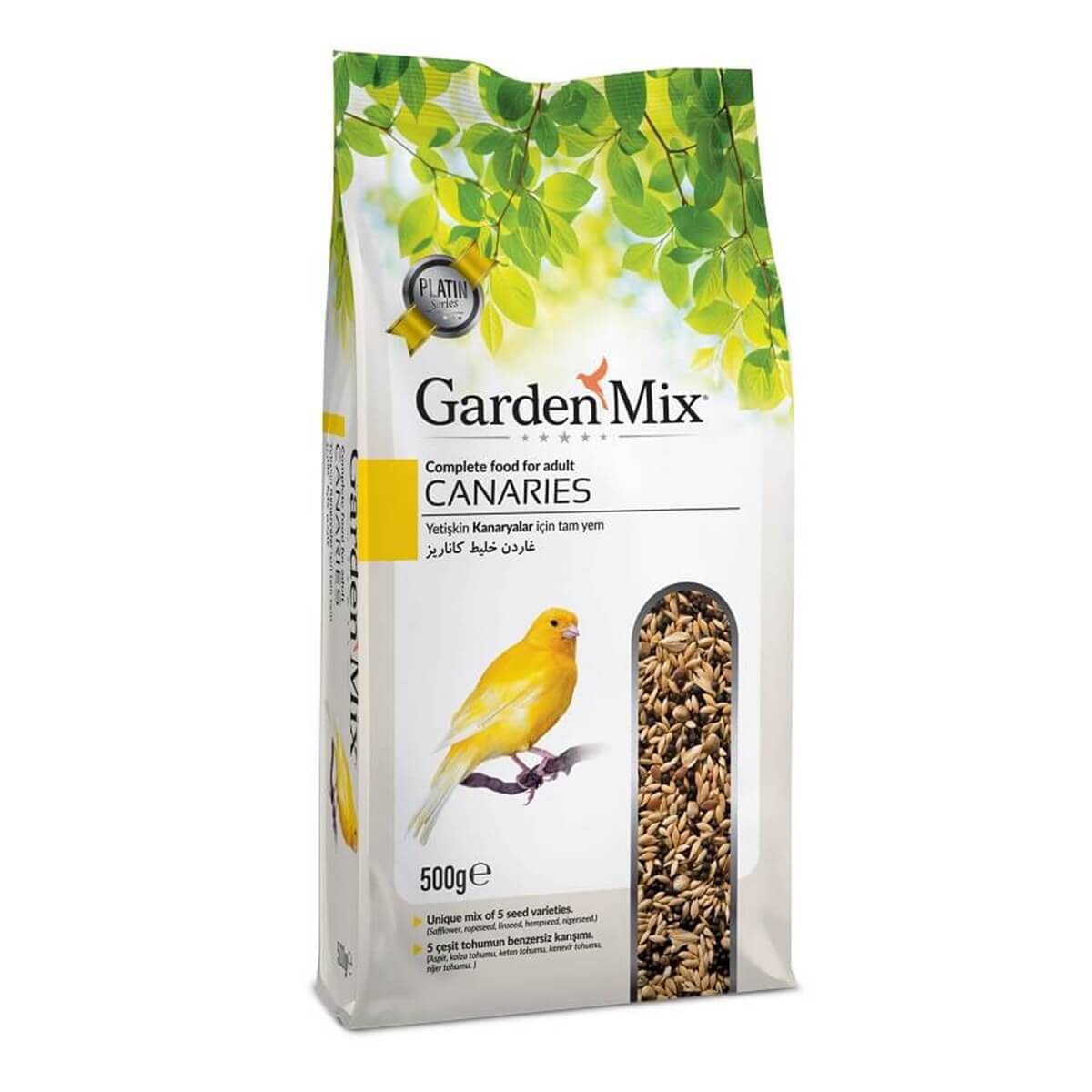 Garden Mix Platinium Kanarya Yemi 500 Gr