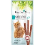 Garden Mix Somonlu Kedi Ödül Çubuk 3x5 Gr