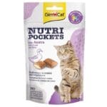 GimCat Nutri Pockets Ördekli & Multivitaminli Kedi Ödül 60 Gr