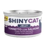 GimCat Shiny Cat Ton Balıklı & Somonlu Jöle Kedi Konserve Maması 70 Gr