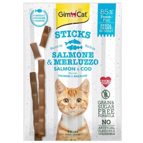 GimCat Alabalıklı & Somonlu Kedi Ödül 15 Gr