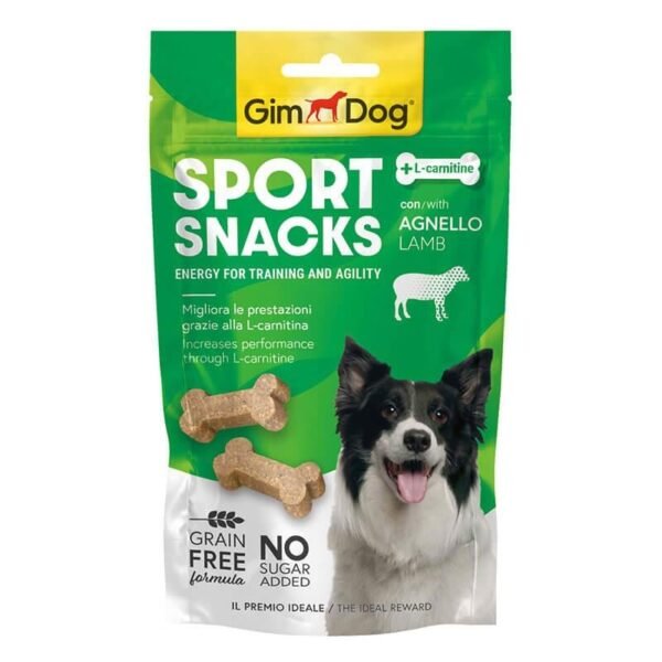 GimDog Sport Snacks Kuzulu Köpek Ödül Tableti 60 Gr