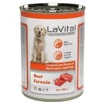 LaVital Biftekli Yetişkin Köpek Konserve Maması 400 Gr