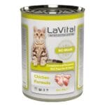 LaVital Tahılsız Tavuklu Ezme Yavru Kedi Konserve Maması 400 Gr