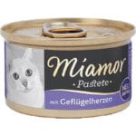 Miamor Yürekli Yetişkin Kedi Konserve Maması 85 Gr