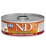 N&D Prime Tavuklu & Bal Kabaklı & Narlı Kedi Konserve Maması 70 Gr