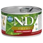 N&D Mini Prime Tavuk & Narlı Yavru Köpek Konserve Maması 140 Gr