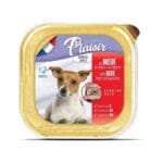 Plaisir Pouch Biftekli & Sebzeli Köpek Konserve Maması 100 Gr