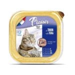 Plaisir Ton Balıklı Ezme Yetişkin Kedi Konserve 100 Gr