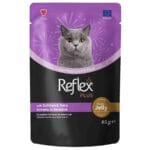 Reflex Plus Somonlu & Ton Balıklı Yetişkin Kedi Konserve Maması 85 Gr
