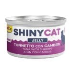GimCat Shiny Cat Ton Balıklı & Karidesli Jöle Kedi Konserve Maması 70 Gr