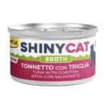 GimCat Shiny Cat Ton Balıklı & Barbun Balıklı Soslu Kedi Konserve Maması 70 Gr