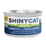 GimCat Shiny Cat Ton Balıklı & Beyaz Balıklı Soslu Kedi Konserve Maması 70 Gr