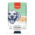 Wanpy Pouch Tavuklu & Sebzeli Köpek Konserve Maması 100 Gr