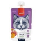 Wanpy Ördekli & Bal Kabaklı Kedi Ödül Ezme 90 Gr