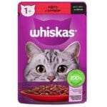 Whiskas Sığırlı Yetişkin Kedi Konserve Maması 85 Gr
