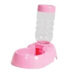 Bobo Kedi & Küçük Köpek Pembe Hazneli Su Kabı