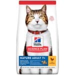 Hill's Feline Mature +7 Tavuklu Yaşlı Kuru Kedi Maması 3 Kg