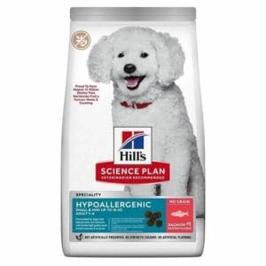 Hill’s Hypo-Allergenic Somonlu Küçük Irk Yetişkin Köpek Maması 1.5 Kg