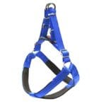 Pet Style Yumuşak Dokulu Köpek Mavi Göğüs Tasması No.4