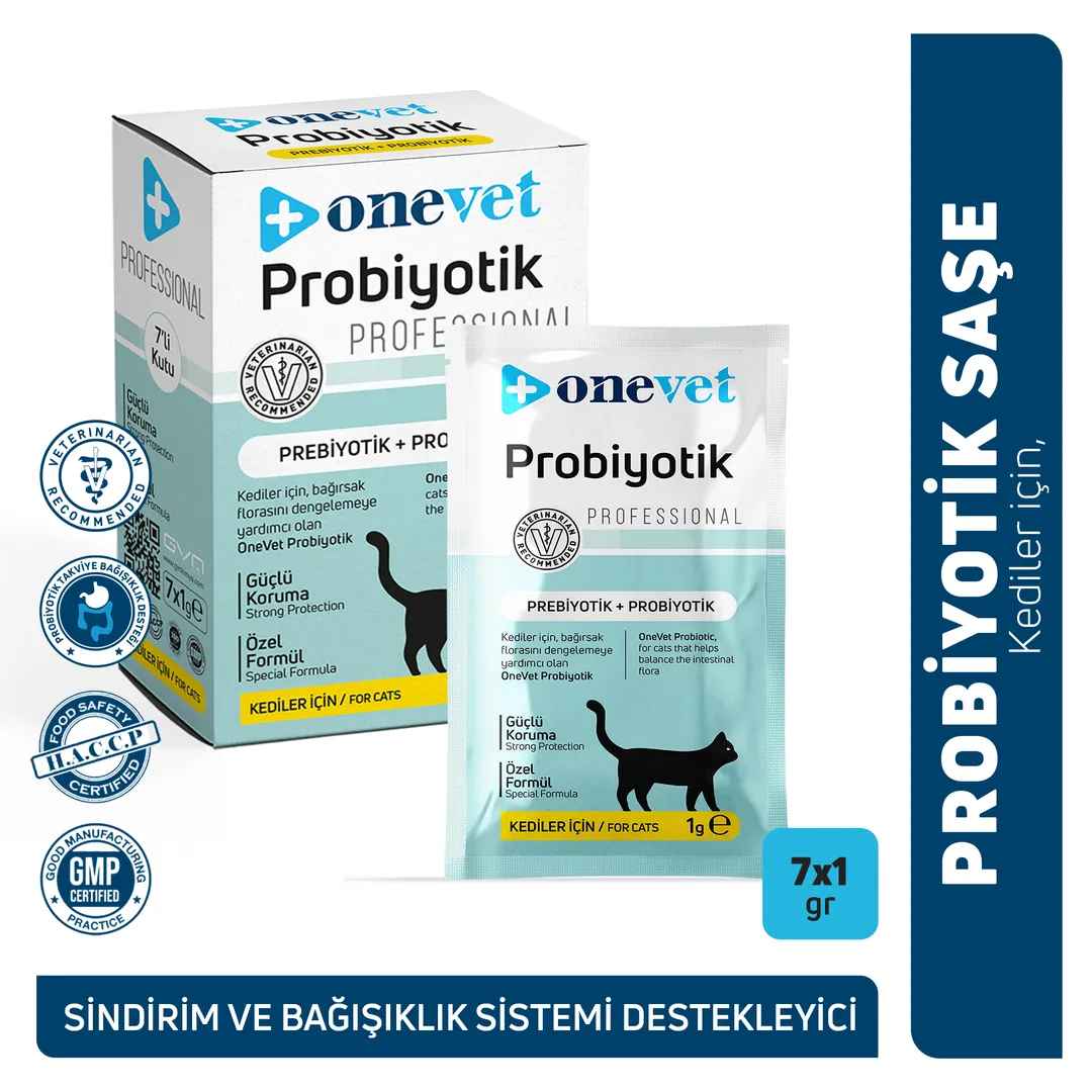 OneVet Collagen Kedi ve Köpekler için Eklem ve Kas Destekleyici Saşe