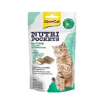 GimCat Nutri Pockets Kedi Otlu Kedi Ödülü 60 Gr