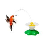 Madpet Hareketli Dönen Kuş Başlıklı Kedi Oyuncak