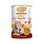Moochie Et Suyu İçerisinde Karidesli & Ton Balıklı Yetişkin Kedi Çorbası 135 Ml