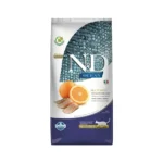 N&D Ocean Tahılsız Ringa Balığı & Portakallı Kısırlaştırılmış Kedi Maması 1,5 Kg