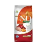 N&D Tahılsız Bal Kabaklı, Bıldırcınlı & Narlı Kısırlaştırılmış Kedi Maması 1,5 Kg