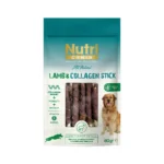 Nutri Canin Kuzu Etli & Collagen Stick Köpek Ödülü 80 Gr