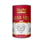 Nutri Canin Tahılsız Biftekli & Patatesli Köpek Konserve Maması 400 Gr