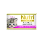 Nutri Feline Tahılsız Tavuklu & Ton Balıklı Yavru Kedi Konserve Maması 85 Gr