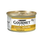 Purina Gourmet Gold Kıyılmış Tavuklu Yetişkin Kedi Konserve Maması 85 Gr