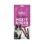 Reflex Plus Meaty Sticks Tavuk Etli & Kızılcıklı Kısırlaştırılmış Kedi Çubuk Ödül Maması 3 x 5 Gr