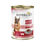 Royalist Biftekli Yetişkin Köpek Konserve Maması 400 Gr