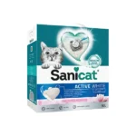 Sanicat Active White Topaklanan Lotus Çiçeği Kokulu Kedi Kumu 10 Lt