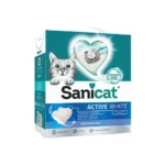 Sanicat Active White Ultra Topaklanan İnce Taneli Kedi Kumu 10 Lt
