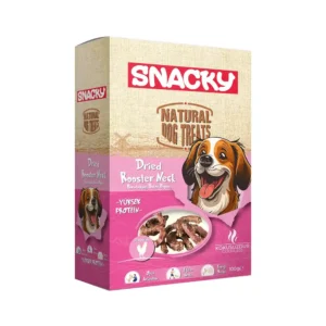 Snacky Kurutulmuş Horoz Boyun Köpek Ödül Maması 100 Gr