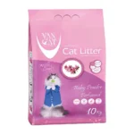 VanCat Bebek Pudralı İnce Taneli Topaklanan Kedi Kumu 10 Kg