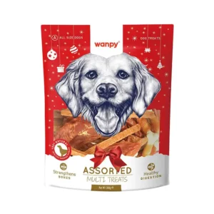 Wanpy Karışık Yılbaşı Paketli Köpek Ödülü 300 Gr
