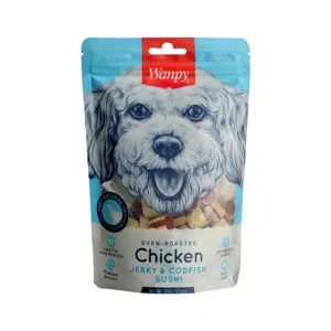 Wanpy Oven Roasted Tavuklu ve Morina Balıklı Köpek Ödülü 100 Gr