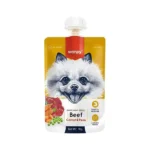 Wanpy Sığır Etli ve Havuçlu Ezme Köpek Maması 90 Gr