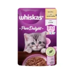 Whiskas Pure Delight Yavru Tavuklu Yaş Kedi Maması 85 Gr