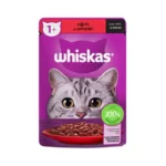 Whiskas Sığır Etli Yetişkin Kedi Konserve Maması 85 Gr